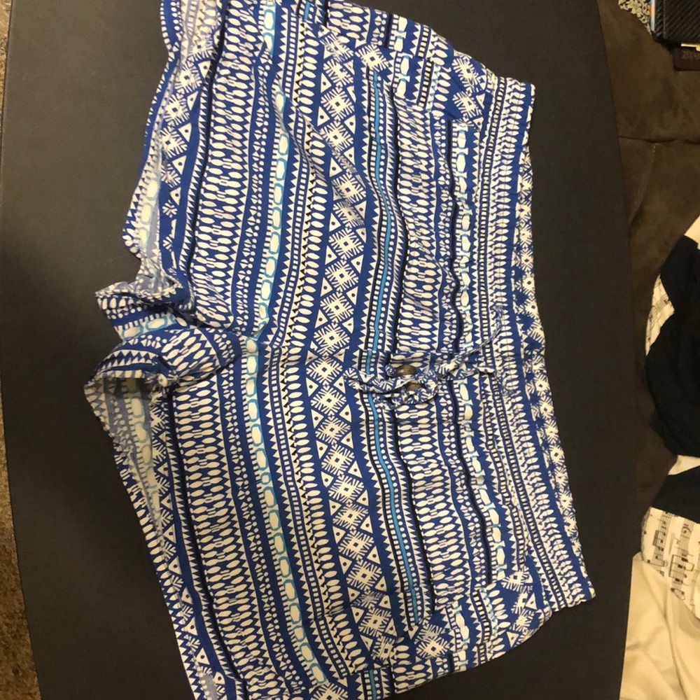 Blue summertime shorts